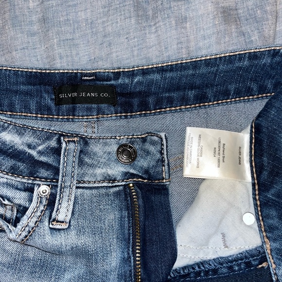 Silver Jeans Co. boyfriend mid rise shorts, size 25 - Picture 5 of 5